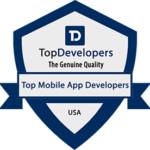 TopDevelopers top mobile app development company award