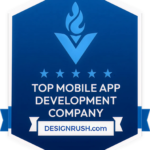 Designrush top mobile app development company recognition