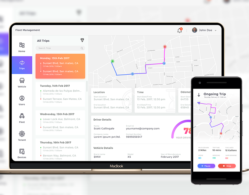 Fleet Management System Upgrade — live tracking and maintenance planning