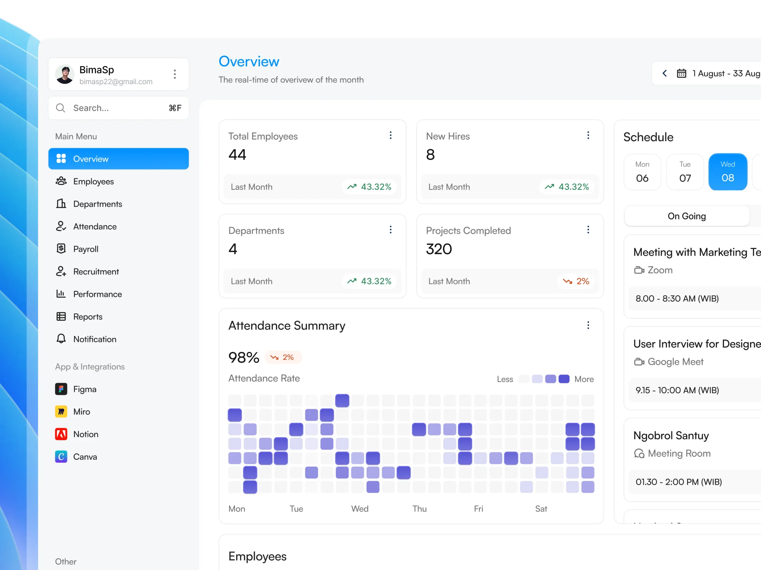 Government Workforce Management Solution — scheduling and staff communication